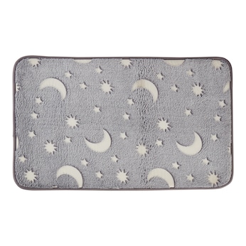 Badvorleger "Sonne, Mond und Sterne", nachtleuchtend 