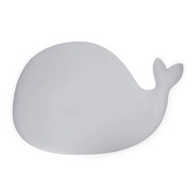 Rutschfeste Bodenmatte - Christian der Wal - Pearl Blue