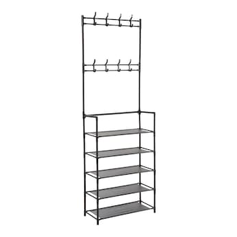 Garderobe mit Schuhregal