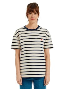 Ringelshirt für die Schwangerschaft aus Bio-Baumwolle