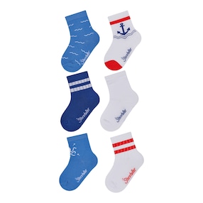 6er-Pack Socken Maritim