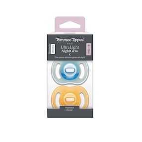 2er-Pack Schnuller ultra light 6-18M