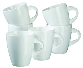 Kaffeebecher 40 cl, Porzellan LA MUSICA