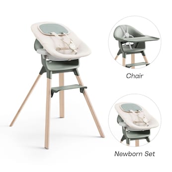 Bundle Hochstuhl Bambus inkl. Newbornset