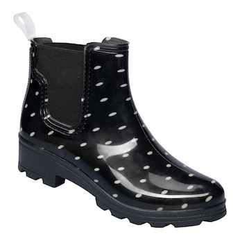 Gummistiefelette „Punkte“ 2 in 1