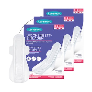 Bundle 3er-Pack Wochenbetteinlagen 0-2 Wochen,10 Stück