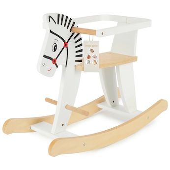 Schaukeltier aus Holz Zebra
