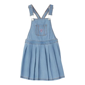 Jeans-Latzkleid Herz
