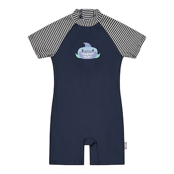 Schwimmanzug mit UV-Schutz kurz Ringel Hai