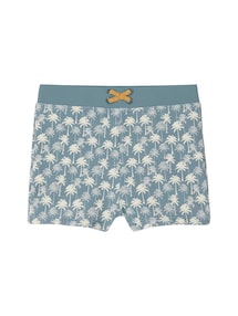 Jungen Badeshorts mit Palmenmuster