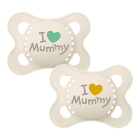 2er-Pack Schnuller Original Silikon, 0-6M
