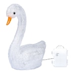 LED-Dekofigur "Leuchtschwan"