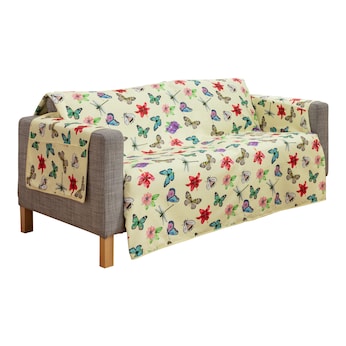 Frottee-Sofaschoner „Schmetterling“