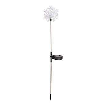 Solar-Gartenstecker „Schneeflocke“