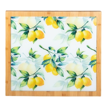 Abdeck- und Schneideplatte „Lemon“ groß, 1 Stück