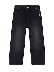 Weite Mädchen Jeans mit Dehnbund, Bundweite verstellbar