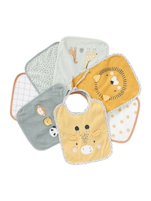 7er-Pack Baby Lätzchen