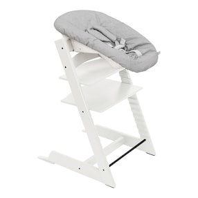 Bundle Treppenhochstuhl inkl. Newborn Set Light Grey