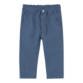 Chino mit Leinenanteil