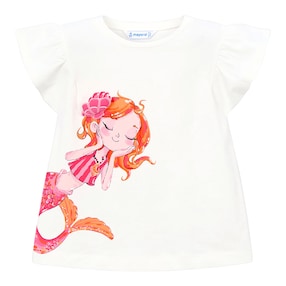 T-Shirt Flügelarm Meerjungfrau