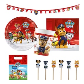 Partyset Paw Patrol 45 tlg.