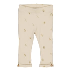 Leggings Oliven Rippqualität