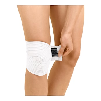 Kniebandage mit Anti-Rutschbeschichtung