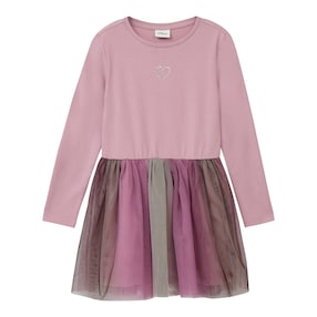 Kleid langarm mit Tüllrock