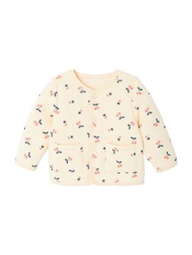Gesteppte Baby Jacke mit Allover-Print