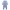 2-tlg. Set Pullover und Strick-Latzhose Hund Ringel