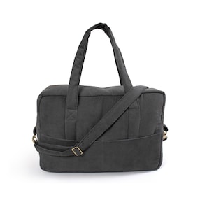 Parent Bag aus Cord Stone grey