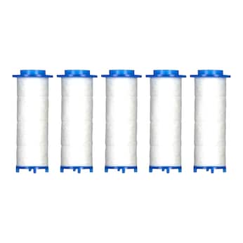 Ersatzfilter für Turbo-Duschkopf, 5 Stück