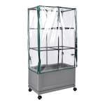 XXL-Pflanzturm "Doppel" inkl. Schutzhaube