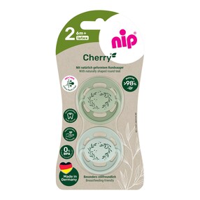 2er-Pack Schnuller Cherry, Größe 2