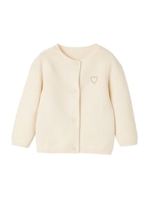 Baby Strickjacke Herz BASIC