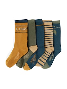 5er-Pack Jungen Dino-Socken