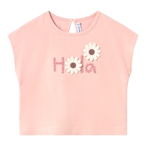 T-Shirt Häkel-Blumen Hola