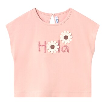T-Shirt Häkel-Blumen Hola