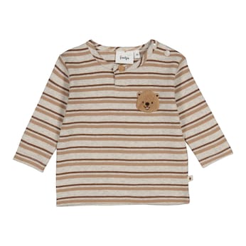 Shirt langarm Ringel Biber