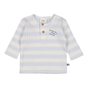 Shirt langarm Ringel Rippqualität
