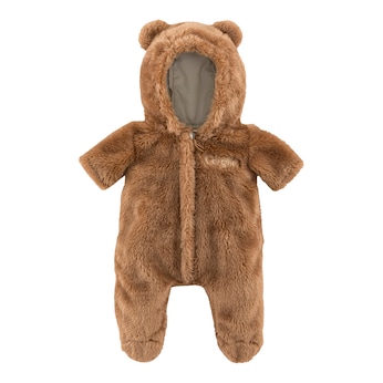 Puppen Outfit Kuschelanzug Bär 30cm