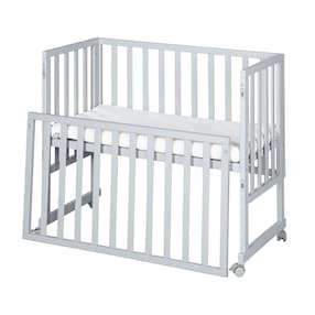 Stuben- & Beistellbett 3in1 mit Barriere + Matratze  