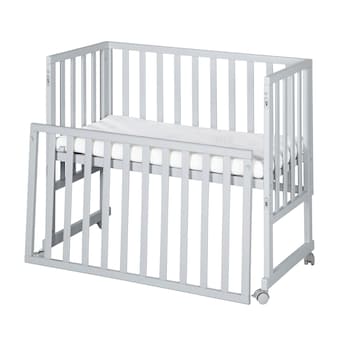 Stuben- & Beistellbett 3in1 mit Barriere + Matratze