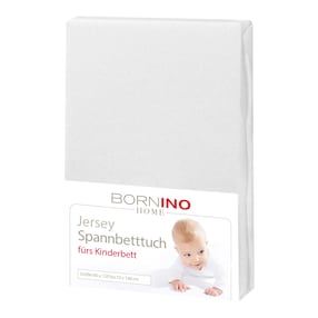 Jersey-Spannbetttuch 60x120 cm - 70x140 cm