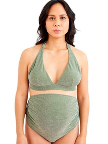 Umstands-Bikini in Glanzoptik