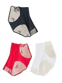 3er-Pack Umstands-Slips aus Spitze