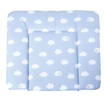 Wickelauflage soft Kleine Wolke blau 