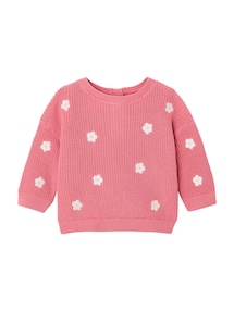 Bestickter Baby Pullover