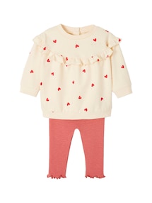 Baby-Set: Sweatshirt & Leggings