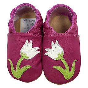 Krabbelschuhe Tulpe lila